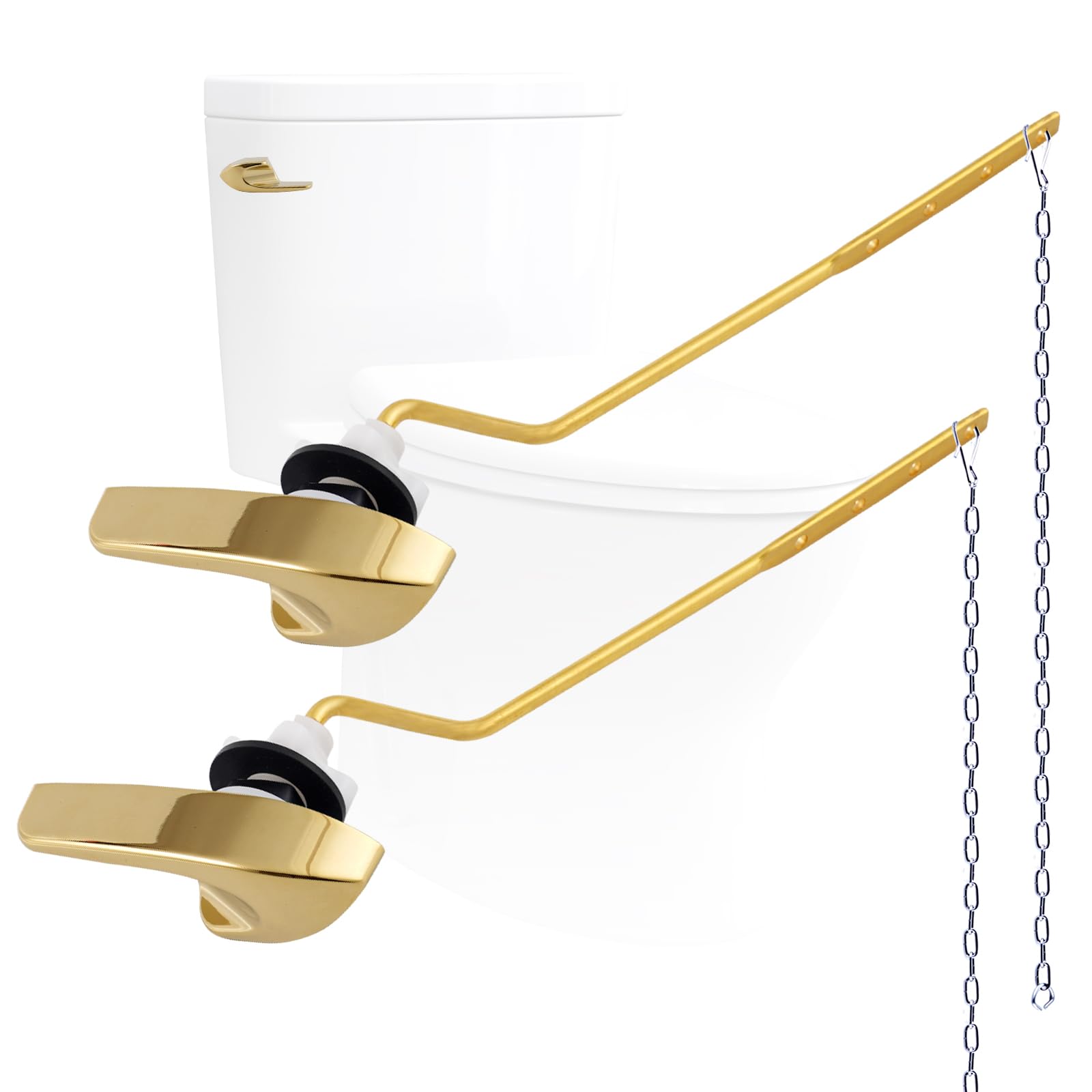 2Pack Universal Side Mount Toilet Handle Replacement Kit